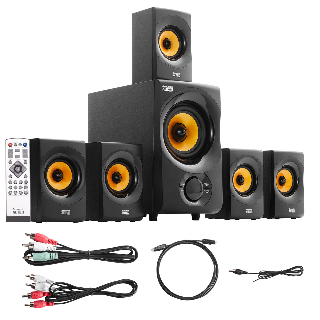 AA5170 Bluetooth 5.1 Speaker System Home Theater with FM